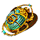 Gilded Torment Scarab