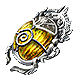 Polished Sulphite Scarab
